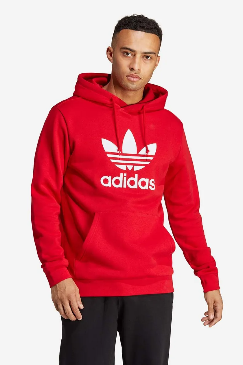 Adidas hot sale hoodie male