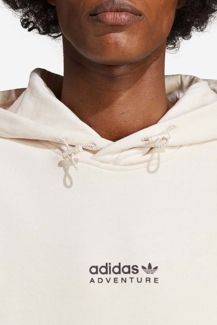 adidas Originals cotton sweatshirt men\'s white color | buy on PRM