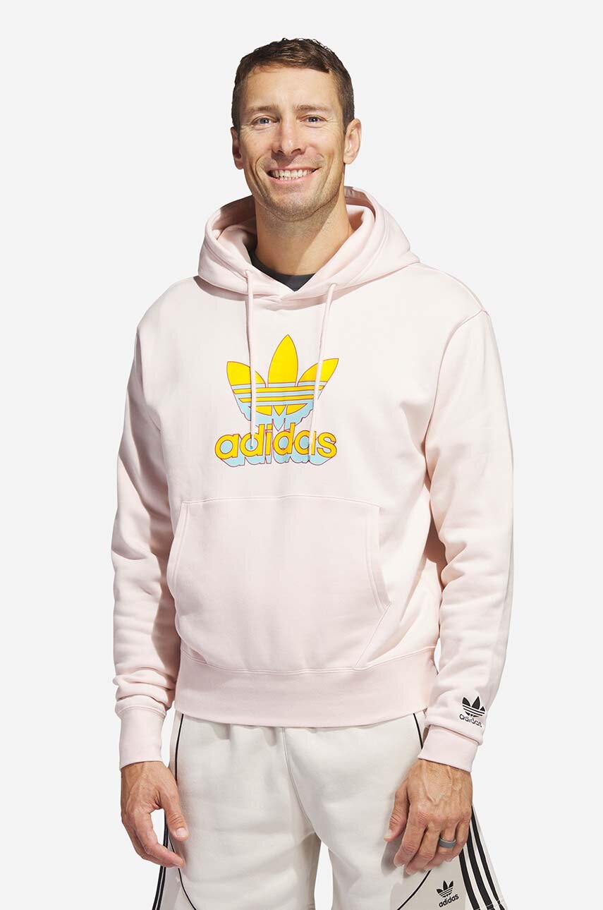 Adidas originals pink hoodie mens Clearance
