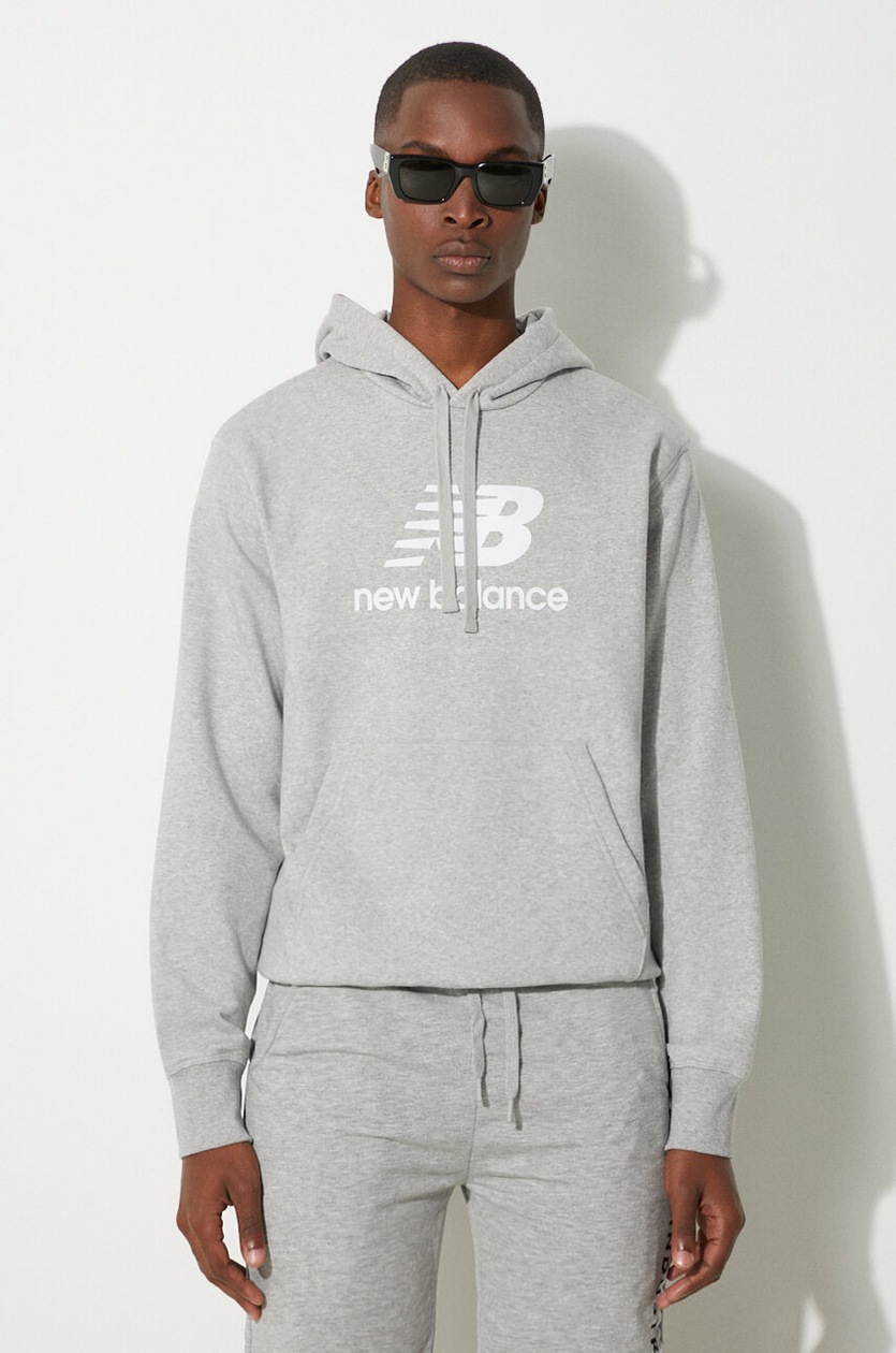 New Balance sweatshirt men's gray color at PRM US