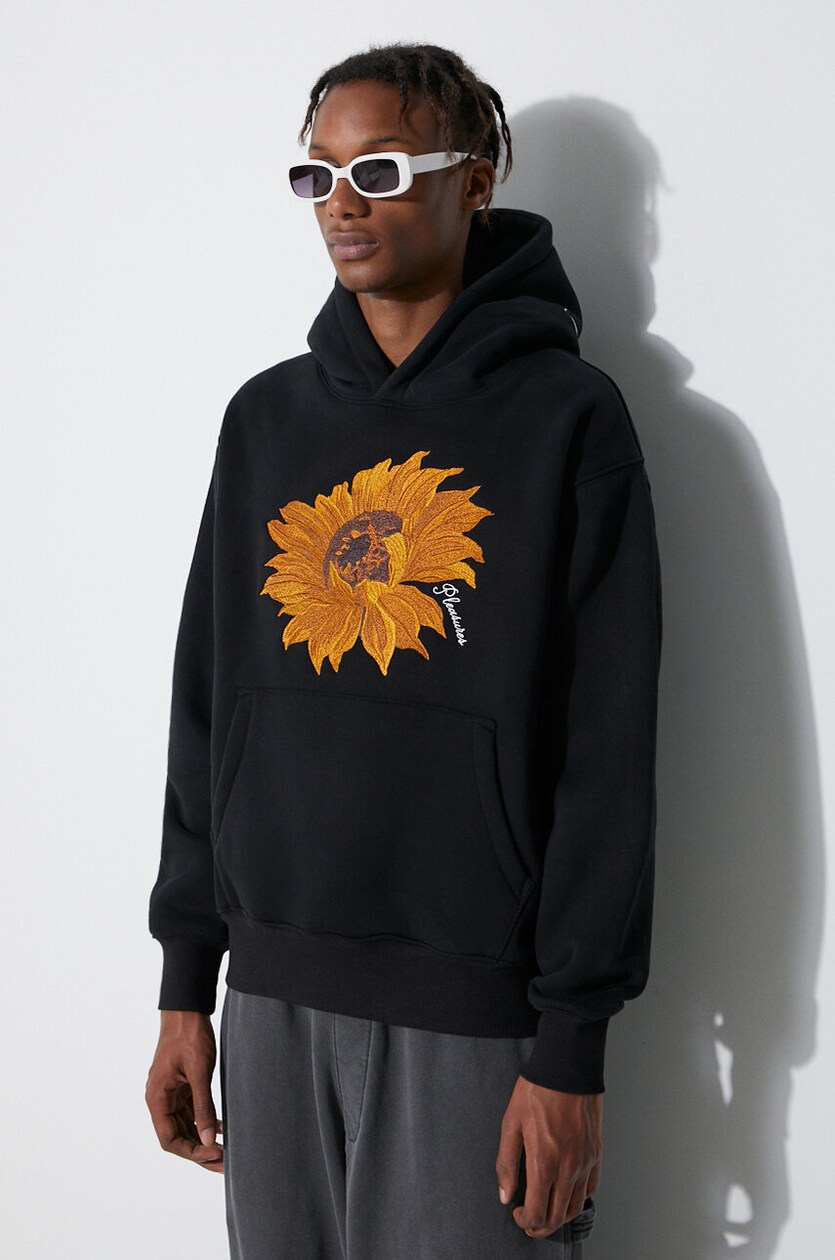 Pleasures black hoodie hotsell