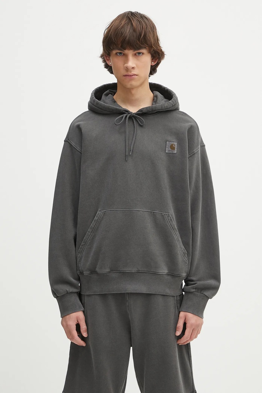 スウェット・トレーナー CARHARTT WIP 'Runaway' hoodie Gray Carhartt WIP sweatshirt Hooded Class of 89 Sweat PRM EU