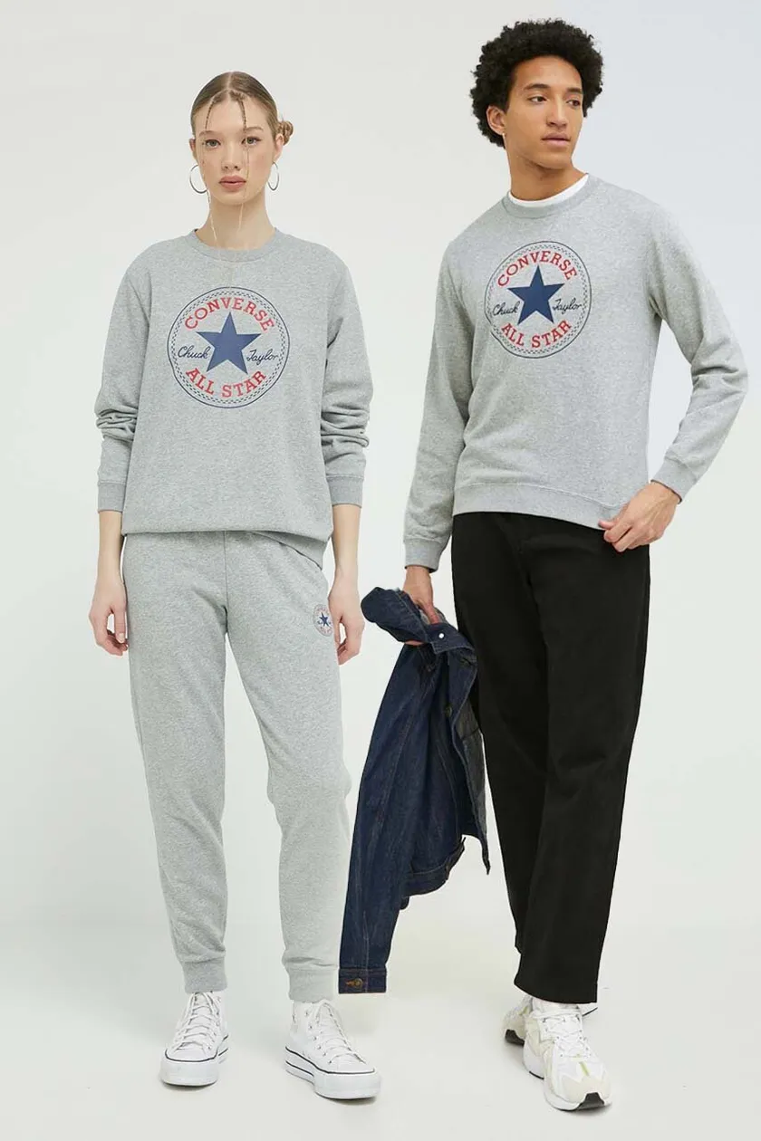 buy gray on sweatshirt PRM | Converse color