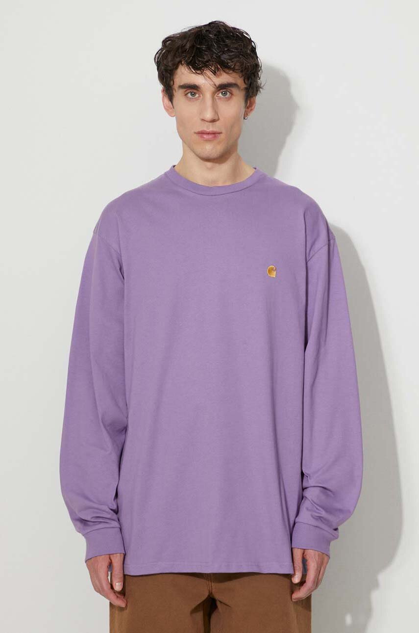 Carhartt WIP CHASE - T-shirt basique - violanda/violet 