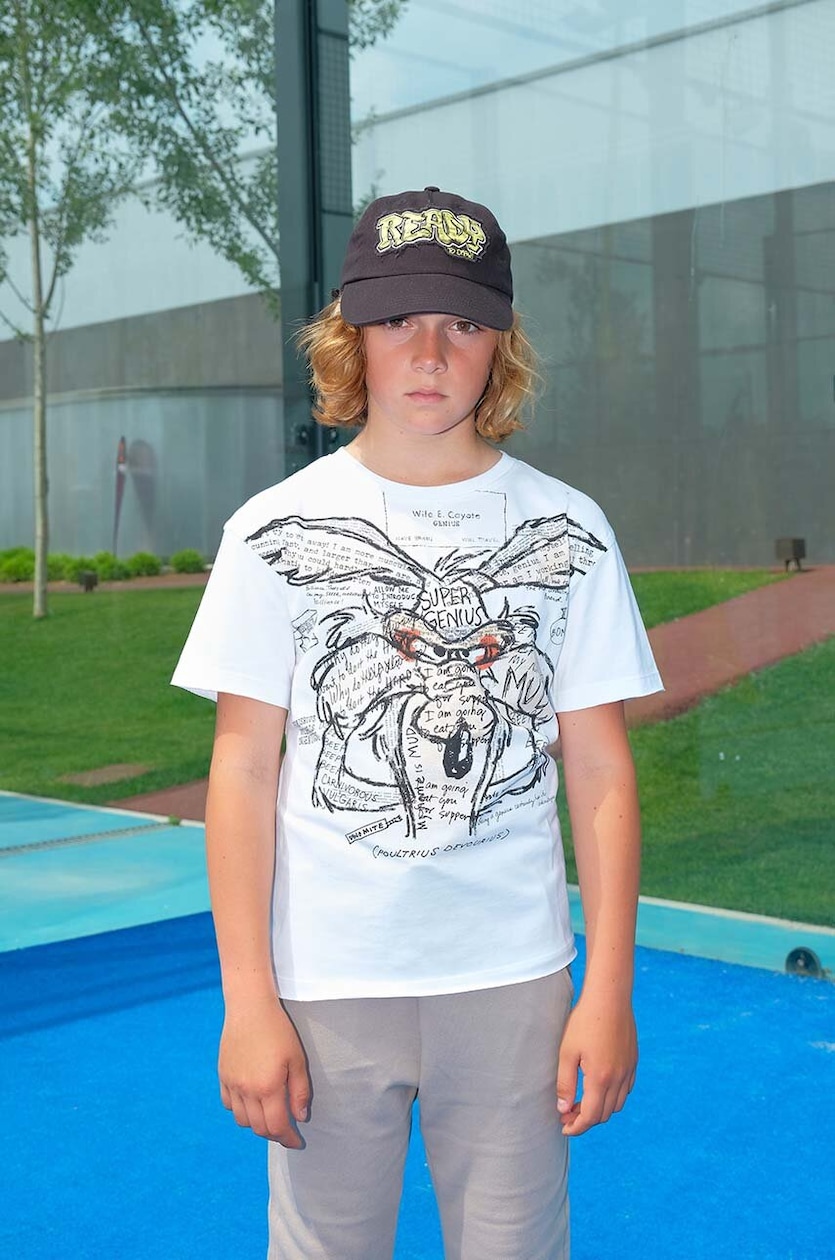 Sisley cappello con visiera in cotone bambini - Main Image