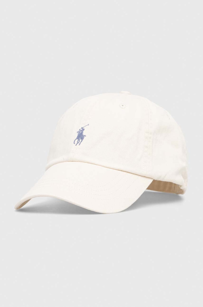 Polo Ralph Lauren キャップ 2点セット　白（新品）、ベージュ POLO RALPH LAUREN（ポロ・ラルフローレン） キャップ ポロ ラルフ