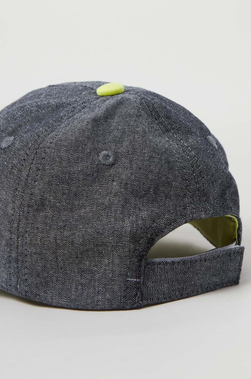 Cappellino Estivo Per Neonato Con Visiera - Cotone, Protezione Solare, Orecchie, Regolabile, 3-12 Mesi - Foto 2
