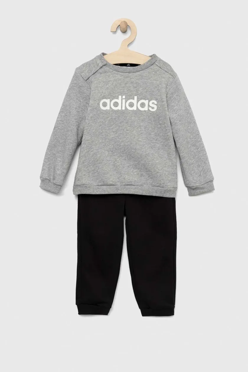 Детский спортивный костюм adidas I LIN цвет серый |