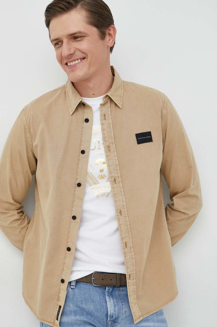 Camicia jeans hot sale calvin klein uomo