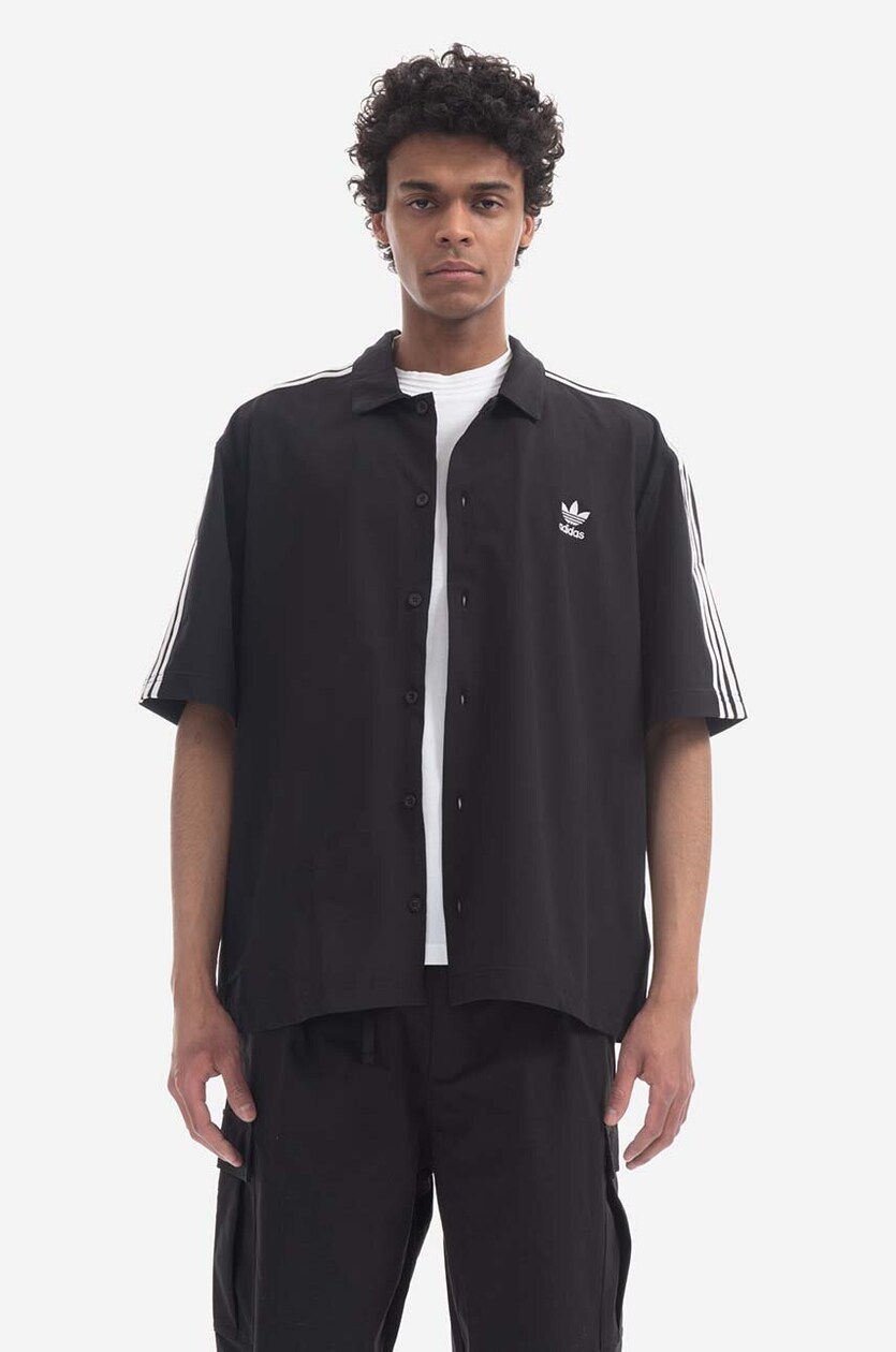 adidas Originals shirt men's black color at PRM US adidas Originals shirt men's black color at PRM US