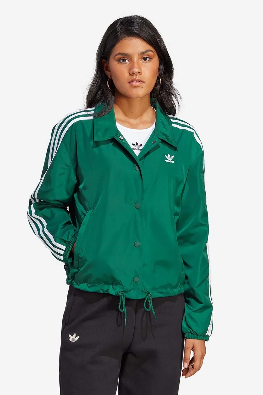 women\'s Originals green color Coach jacket adidas | buy PRM on Jacket