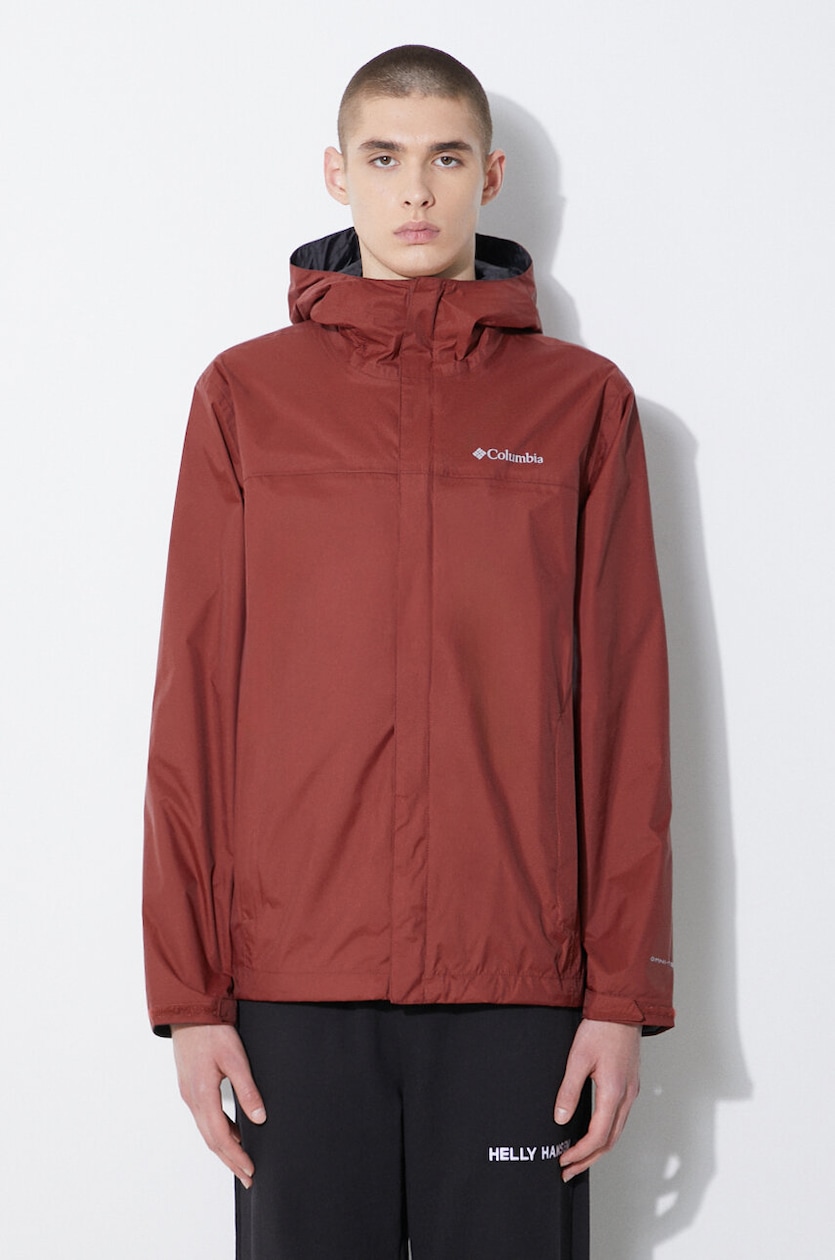 Columbia outdoor jacket Watertight II maroon color at PRM US