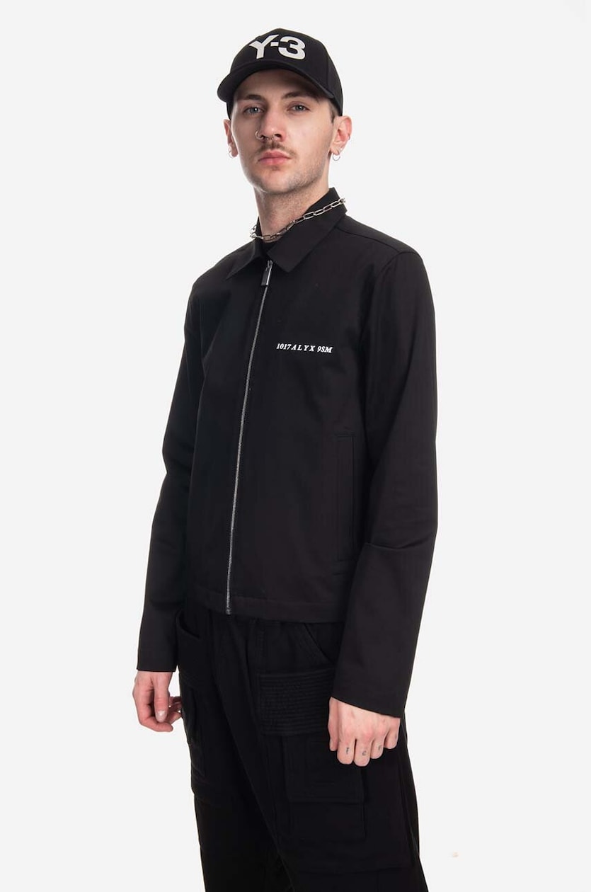 1017 ALYX 9SM jacket Printed Long Sleeve men's black color 1017 ALYX 9SM jacket Printed Long Sleeve men's black color