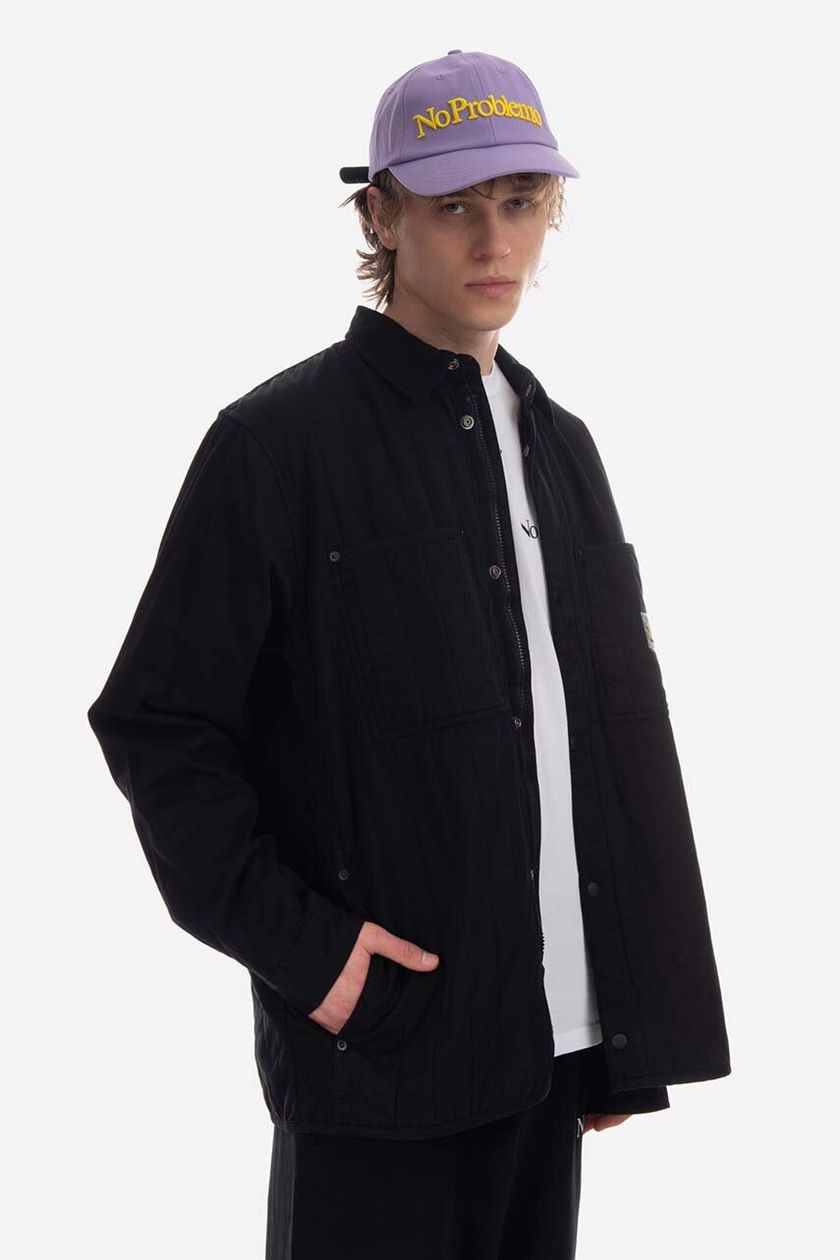 Carhartt WIP jacket Skyler Shirt Jac men's black color | buy on PRM