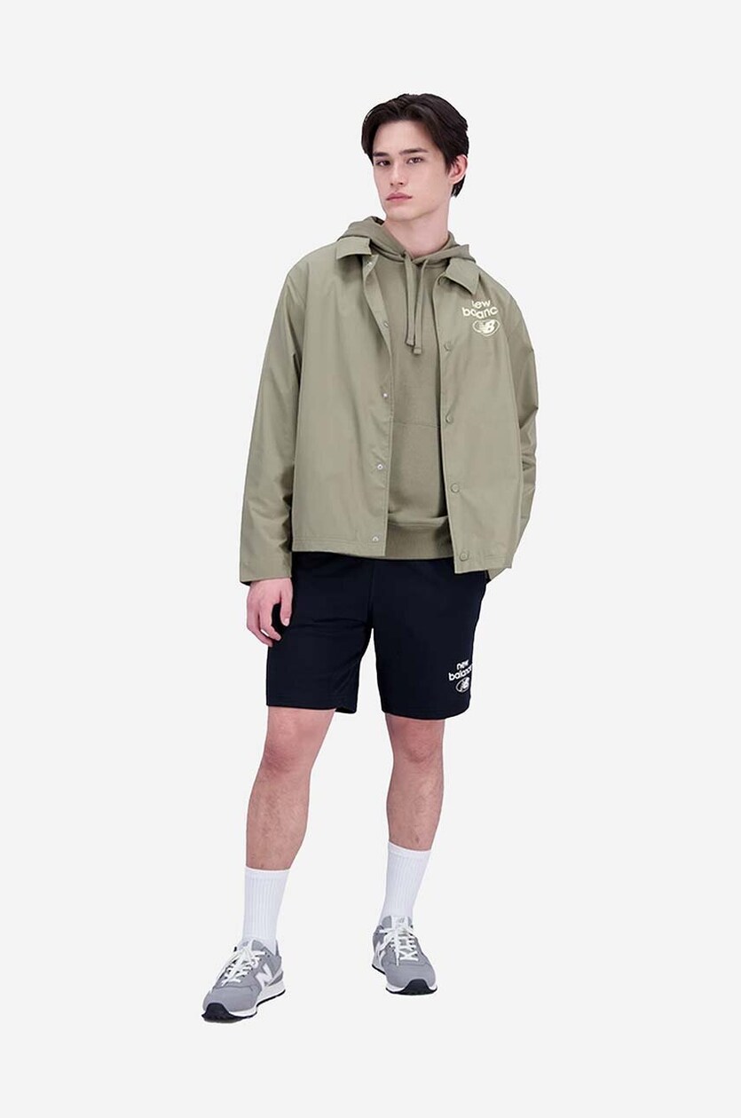 New Balance jacket men's green color at PRM US New Balance jacket men's green color at PRM US