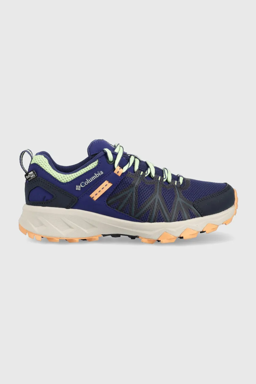 Columbia shoes Peakfreak II Outdry women s navy blue color buy