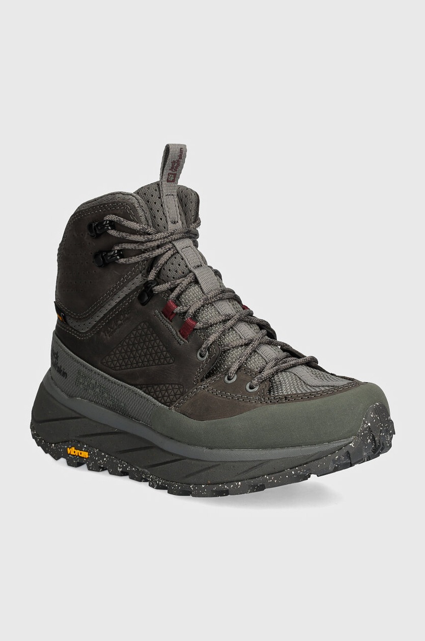 Ботинки Jack Wolfskin Terraquest Texapore Mid женские цвет зелёный