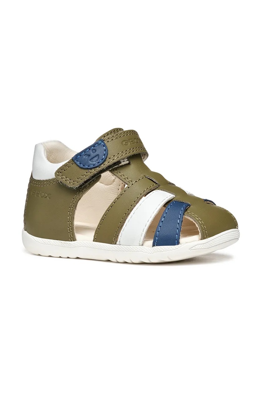 Ｙ④ Geox sandały dziecięce kolor zielony | Answear.com