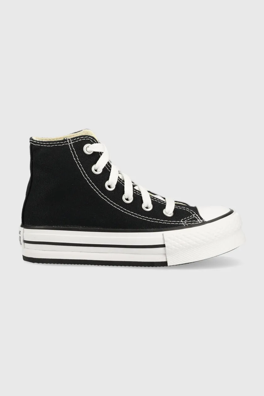 Converse gyerek bor felcipo Chuck Taylor All Star fekete ANSWEAR.hu