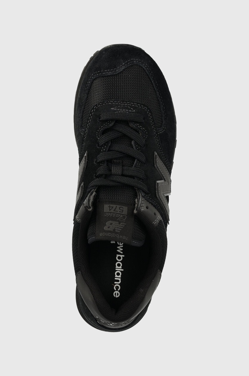 New Balance 574 Triple Black ML574EVE at PRM US