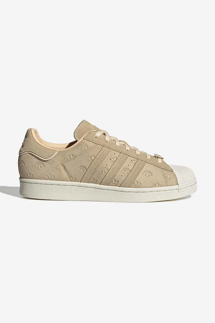 Adidas originals superstar outlet suede sneakers