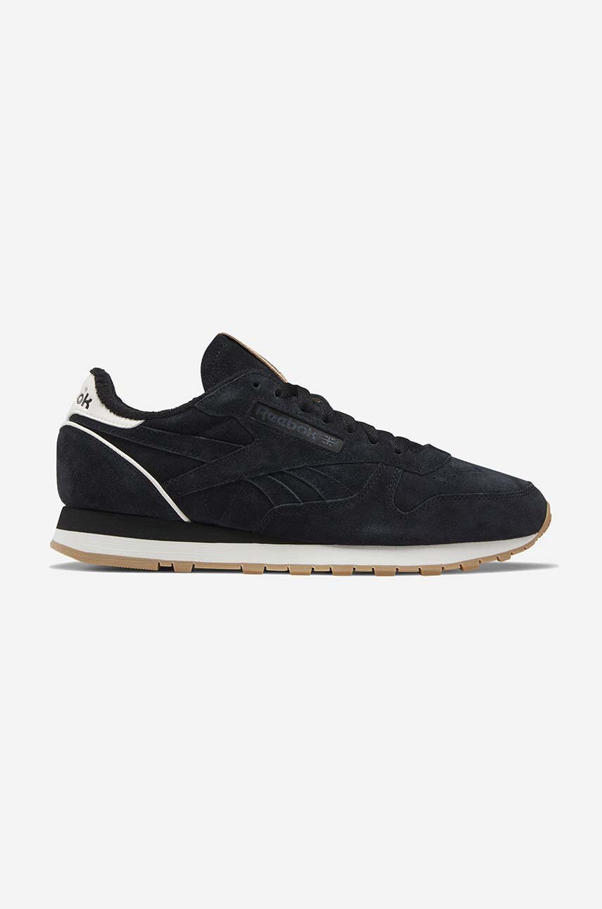 Baby Reklame Læring Reebok Classic suede sneakers Leather 1983 Vintage black color buy on PRM