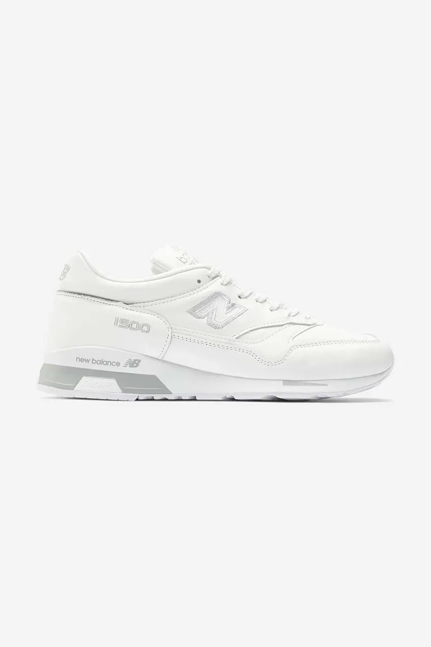 New Balance leather sneakers M1500WHI white color | buy on PRM