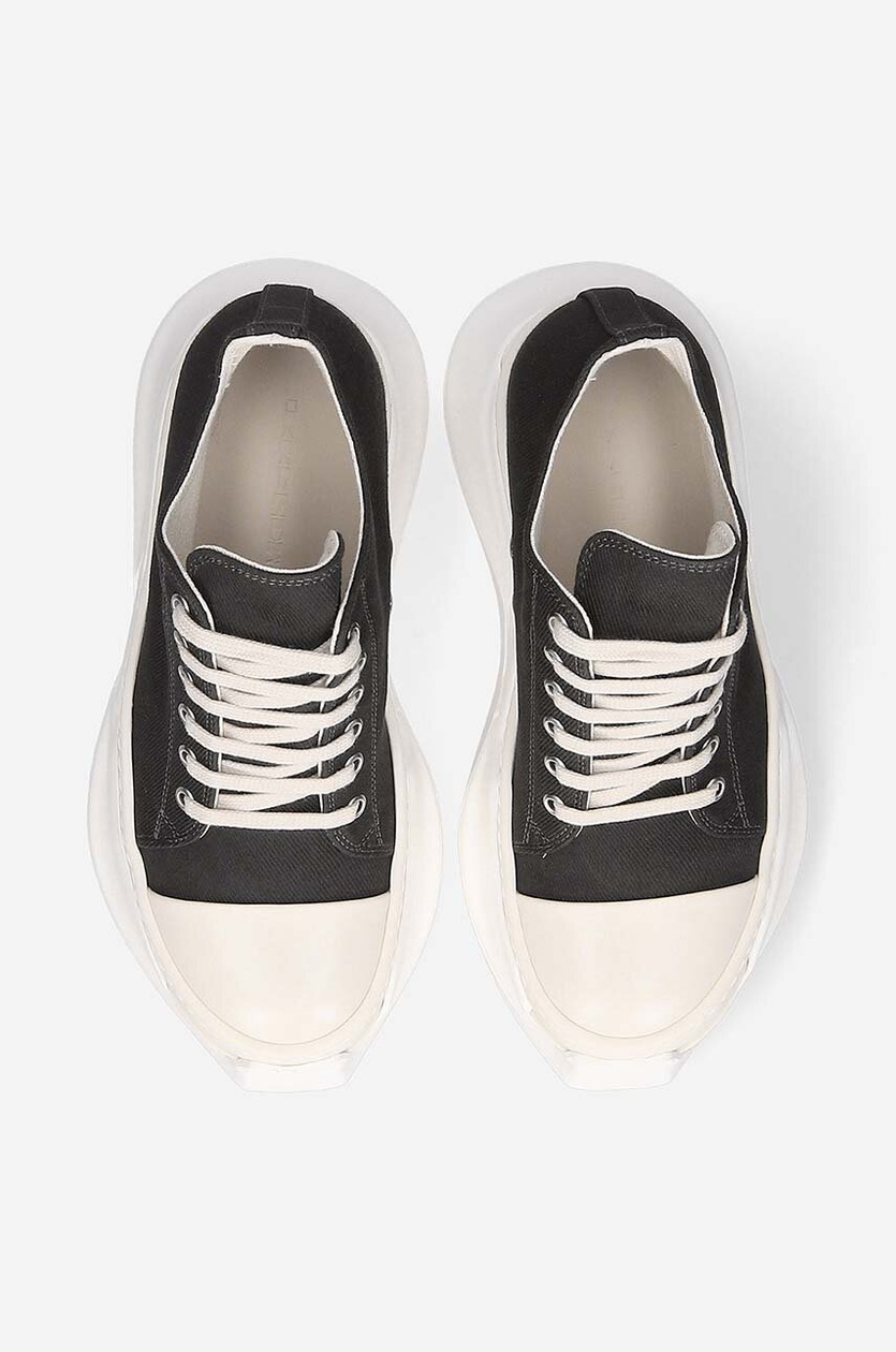 Rick Owens leather plimsolls Abstract PRM EU