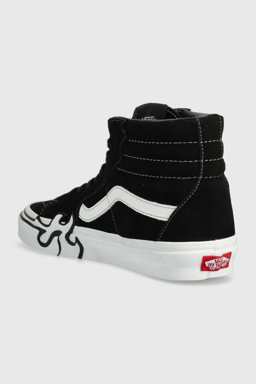 Vans suede trainers SK8-Hi Flame black color VN0005UJBZW1 | buy on PRM