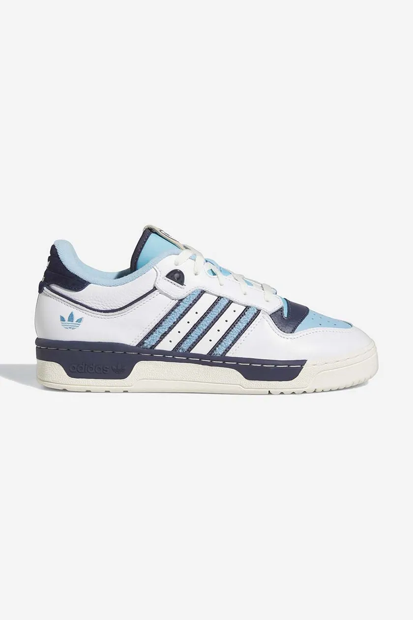 adidas Originals leather sneakers Rivalry Low 86 white color buy on PRM
