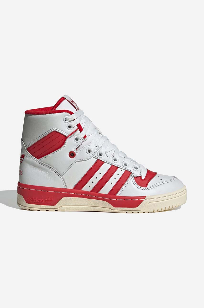 adidas Originals leather sneakers Rivalry HI W white color buy