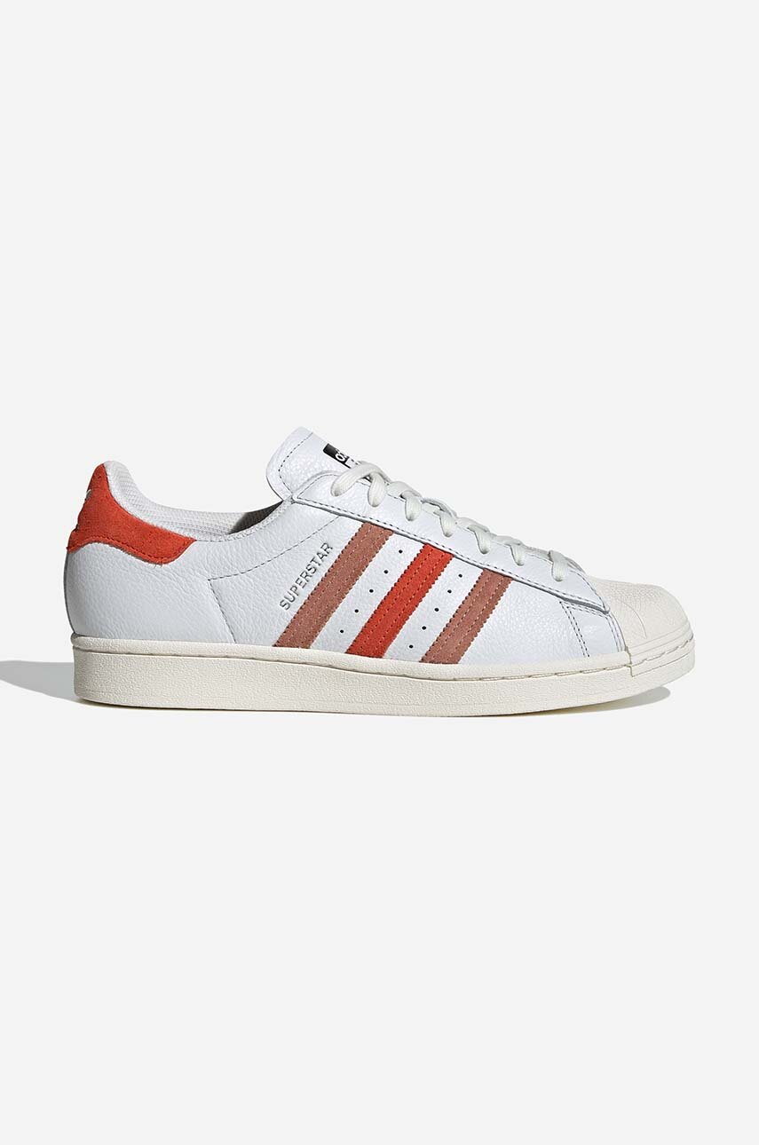 adidas Originals leather sneakers Superstar white color | buy on