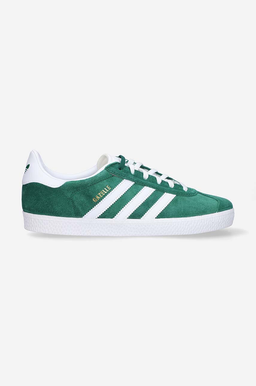 adidas Originals suede sneakers Gazelle green color