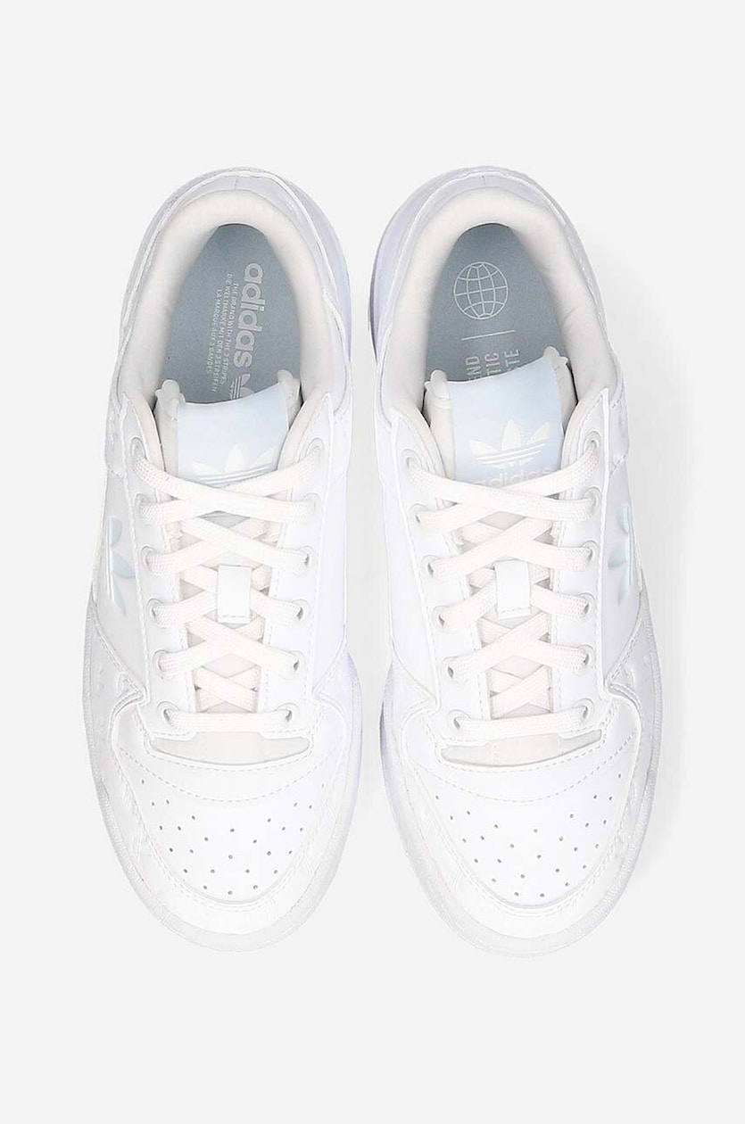 Adidas supercourt triple white top