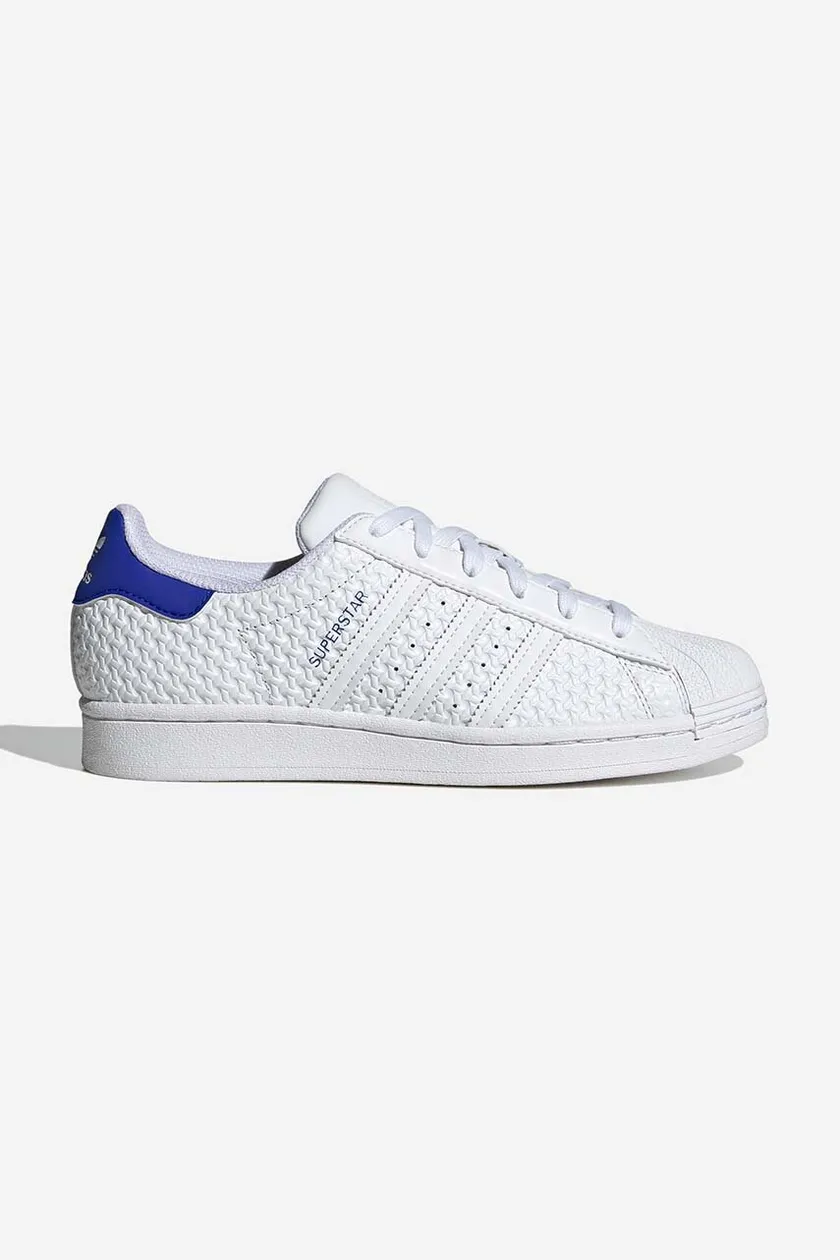 adidas Originals leather sneakers Superstar W HQ1923 white color | buy on  PRM | 