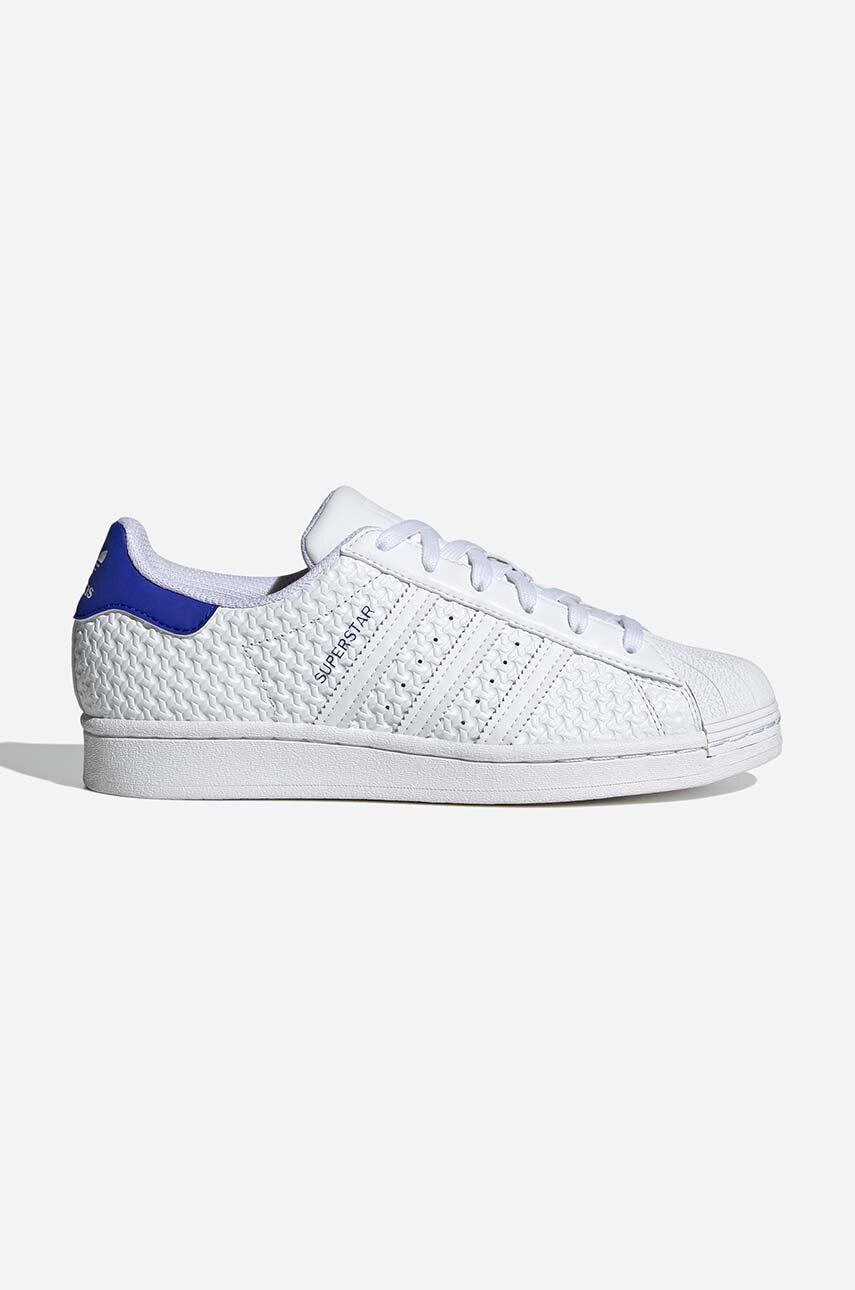 adidas Originals leather sneakers Superstar W HQ1923 white color | buy on  PRM | 