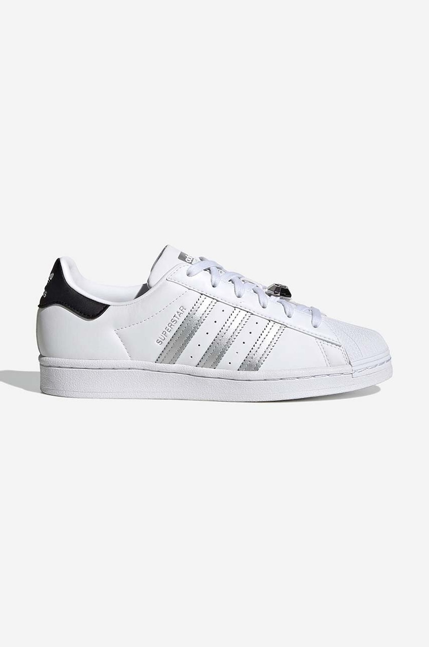 adidas gazelle silver green womens adidas Women's Superstar II Shoes, Size 8.5, White/Black/White main image 0
