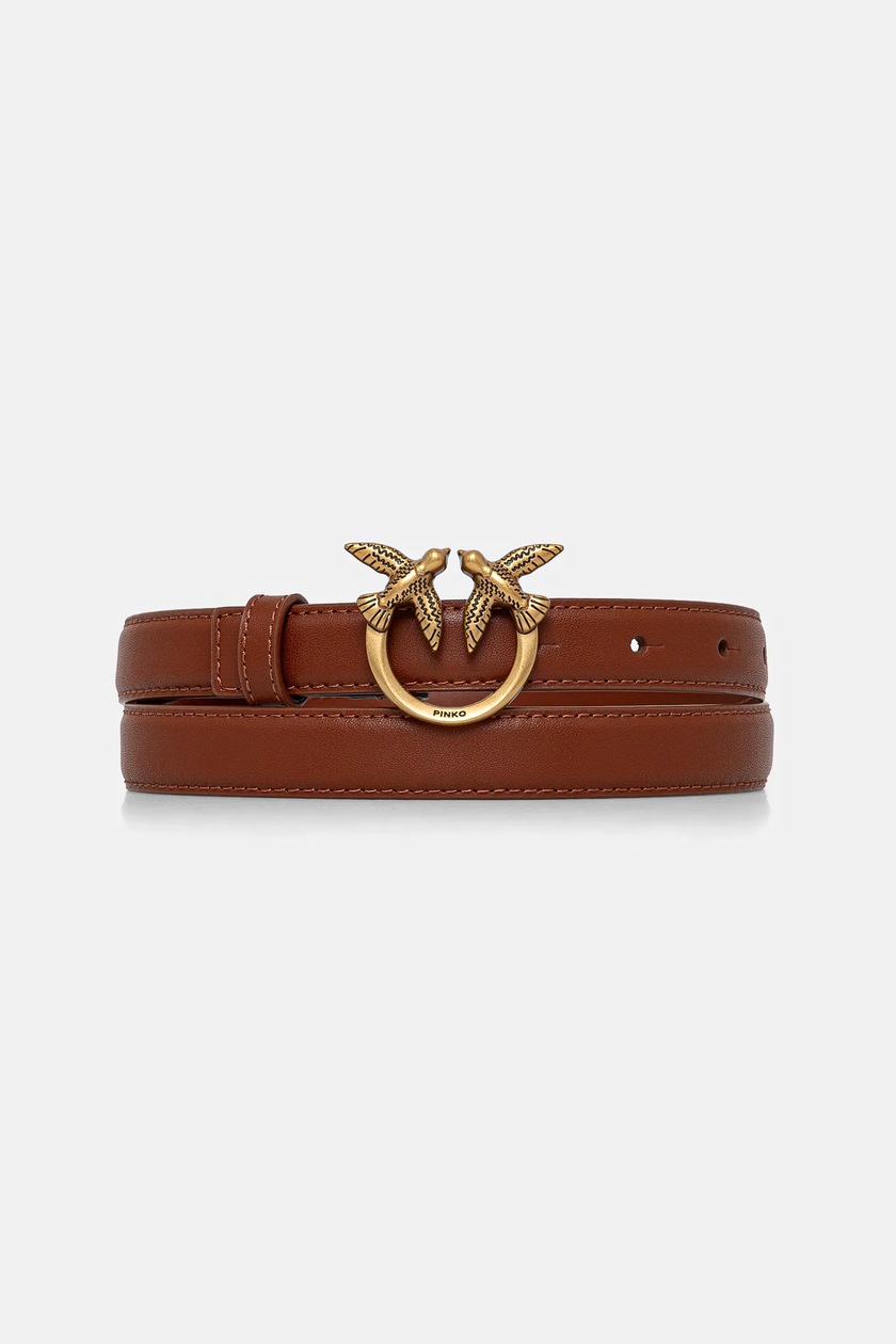 ベルト PINKO Woman Belt Blush Pink 100143A0F1 O81Q Love Birds thin leather belt 2cm PINKO → Shop Online