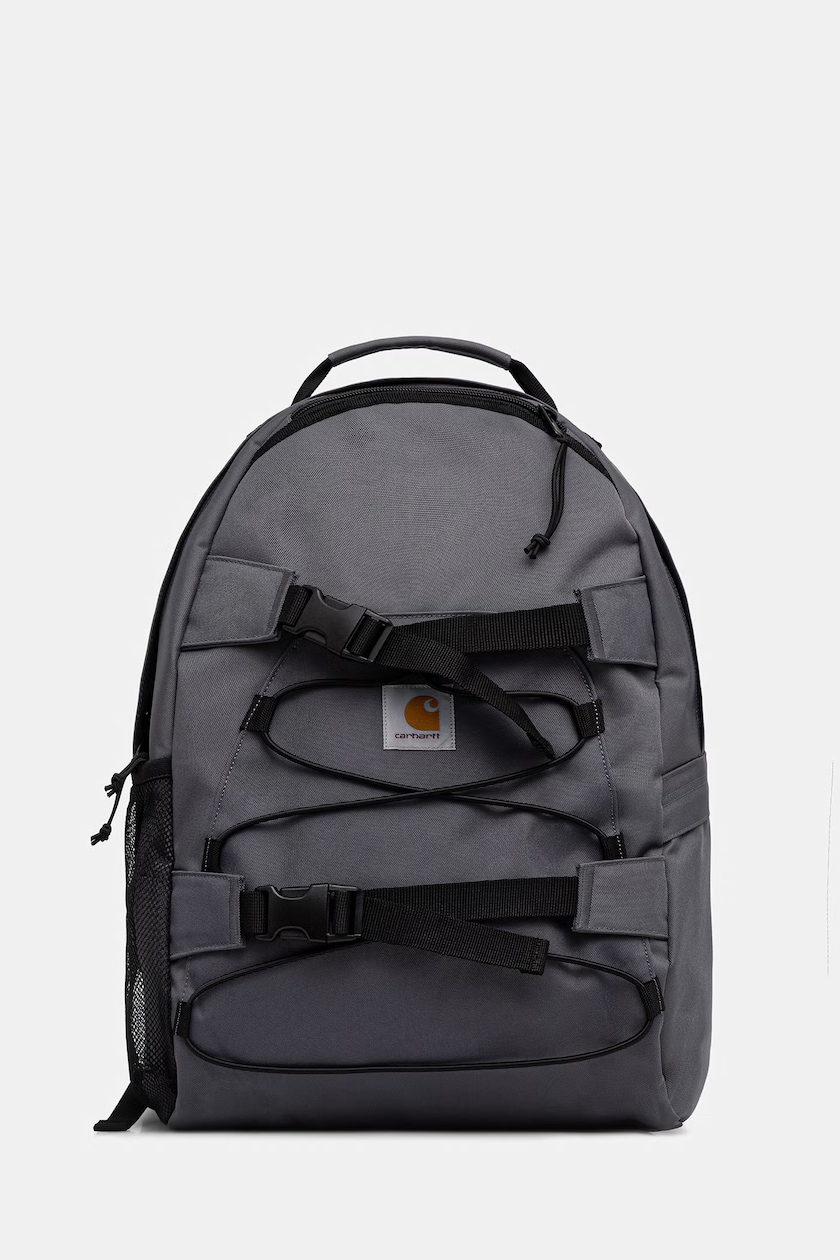 Carhartt WIP backpack Kickflip Backpack brown color smooth I031468 Carhartt WIP backpack Kickflip Backpack brown color smooth I031468