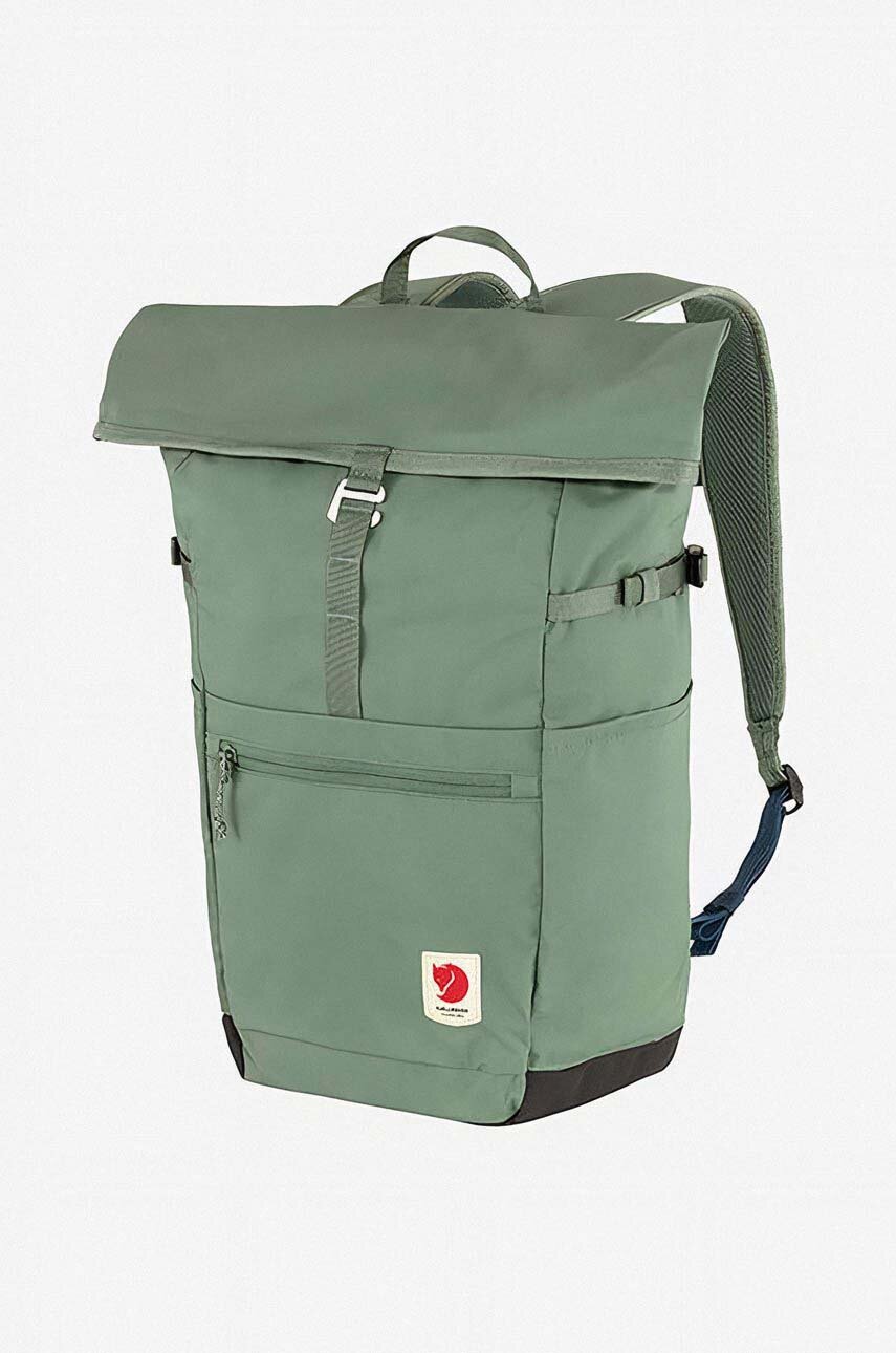 Fjallraven rucsac Kanken Weekender culoarea verde, mare, uni F23222.614