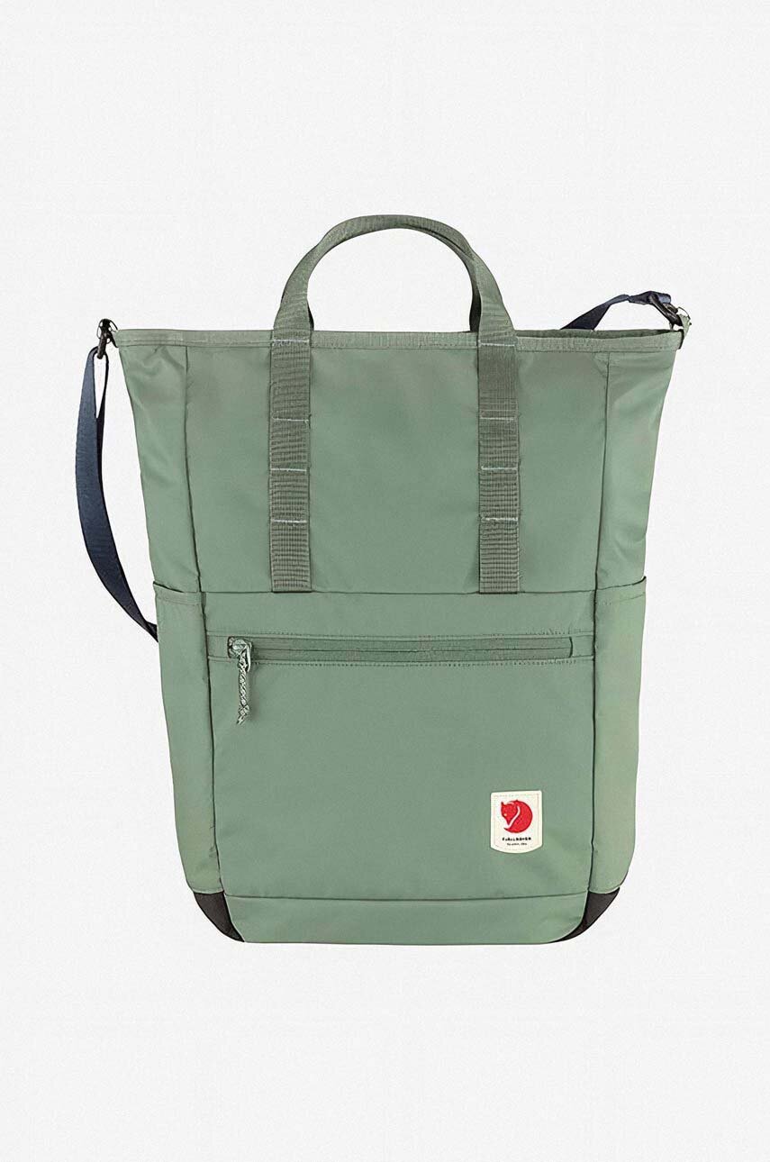 Fjallraven rucsac culoarea verde, mare, uni F23225.614