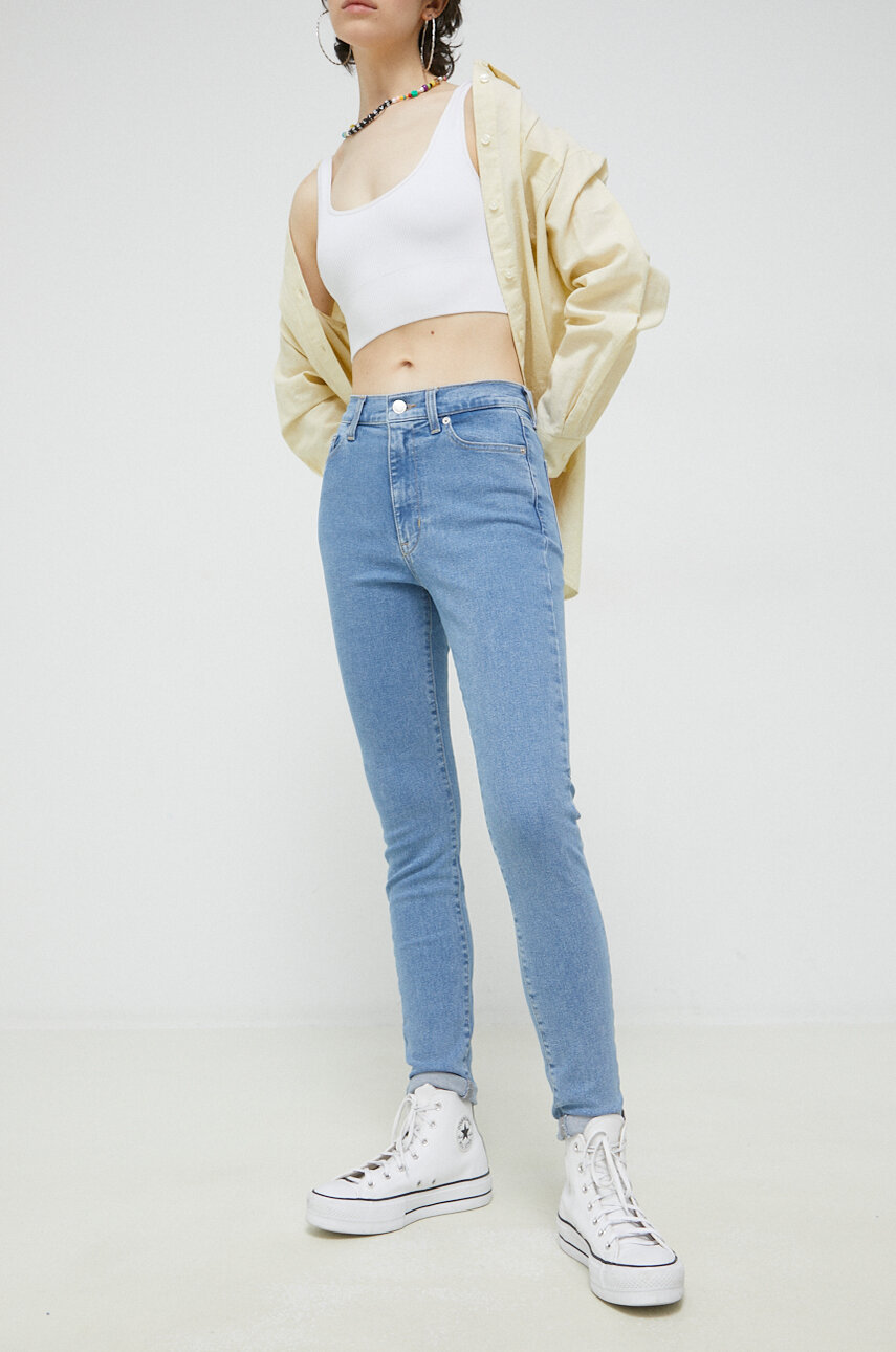 Afends blondies stone blue hotsell high waist slim jeans