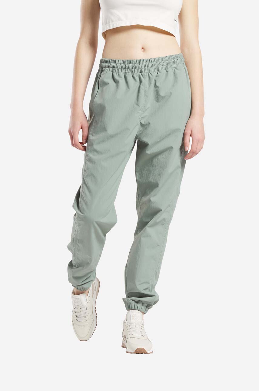 Reebok classic sweatpants womens green Clearance
