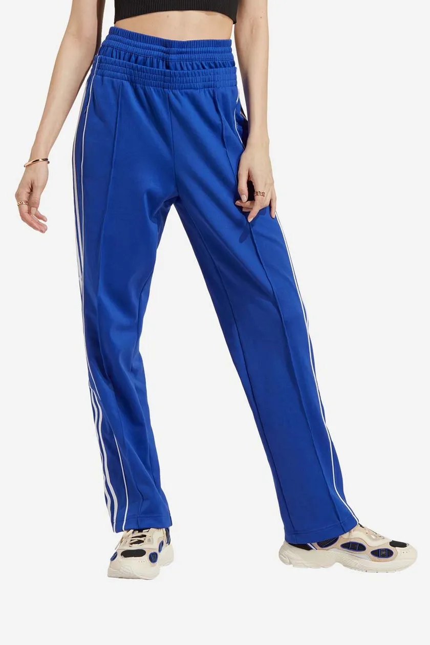 adidas Originals trousers Always Original Adibreak women's blue color