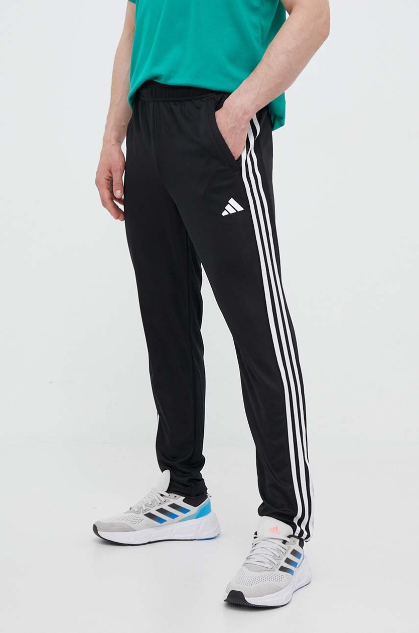 Тренировочные брюки adidas Performance Train Essentials цвет чёрный с  аппликацией | ANSWEAR.ua