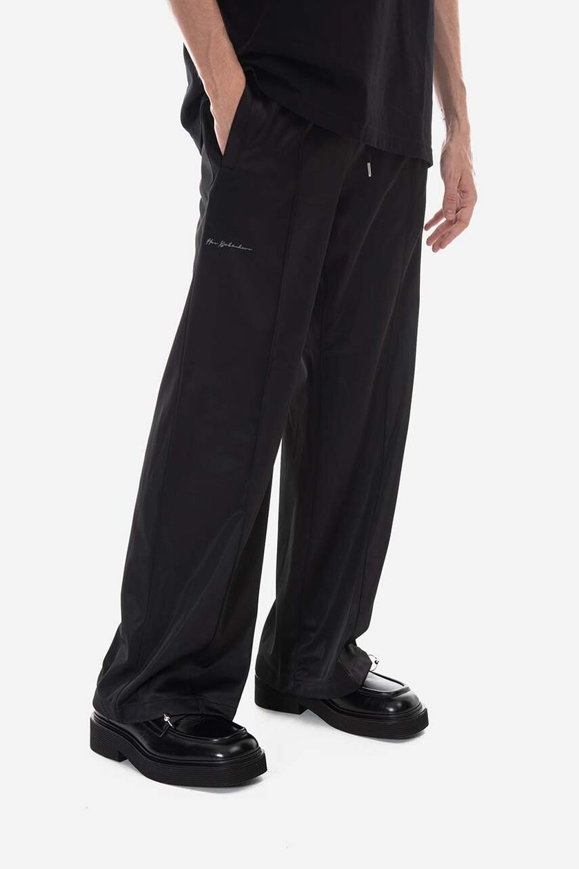Han Kjobenhavn trousers Loose Track Pants men's black color | buy