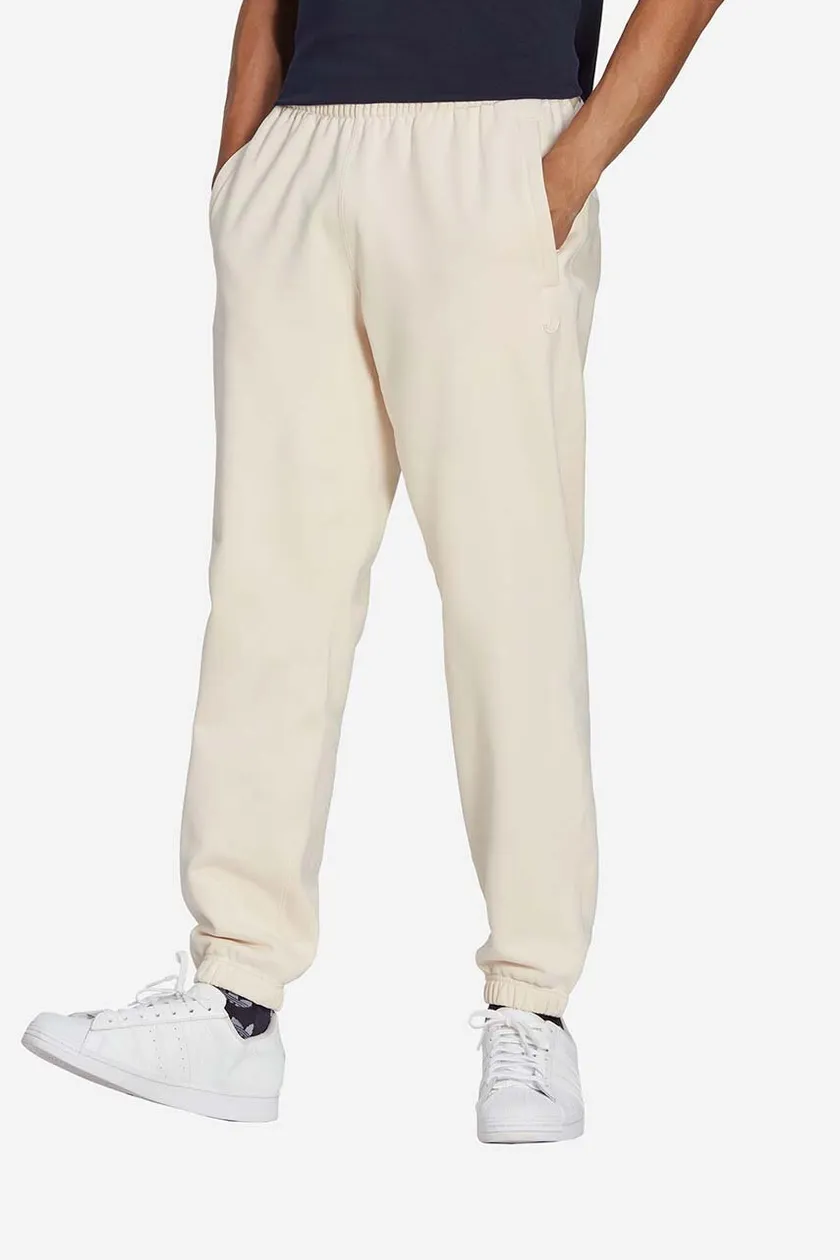 Adidas hot sale beige joggers