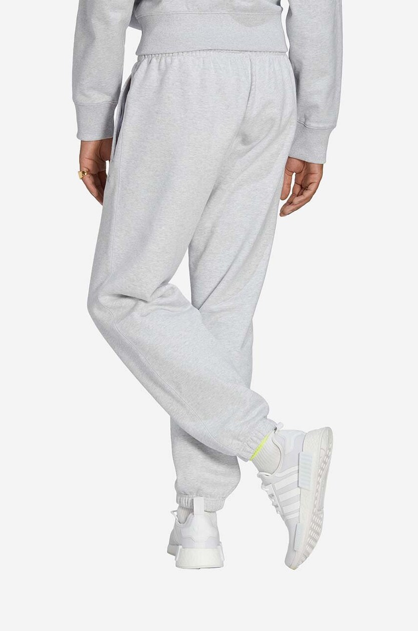 Adidas originals jersey shop joggers in grey dn61