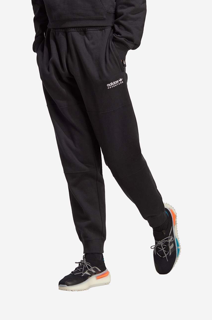 adidas Originals cotton joggers black color buy on PRM