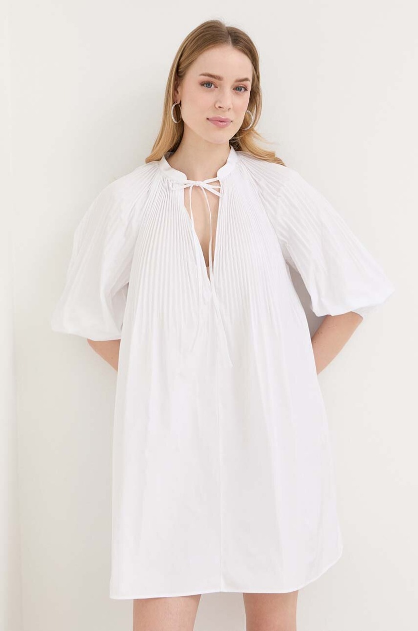Red Valentino sukienka kolor biały mini oversize | Answear.com